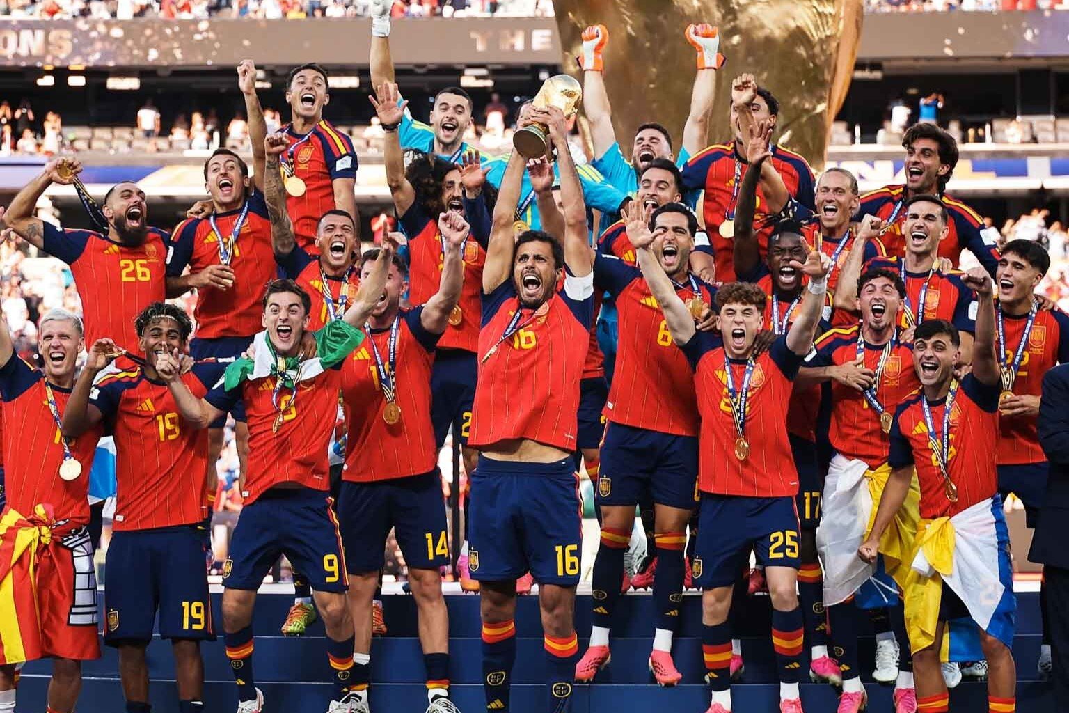 FIFA Ranking: Spain dethrone Argentina, Egypt overtake Nigeria after impressive World Cup outings