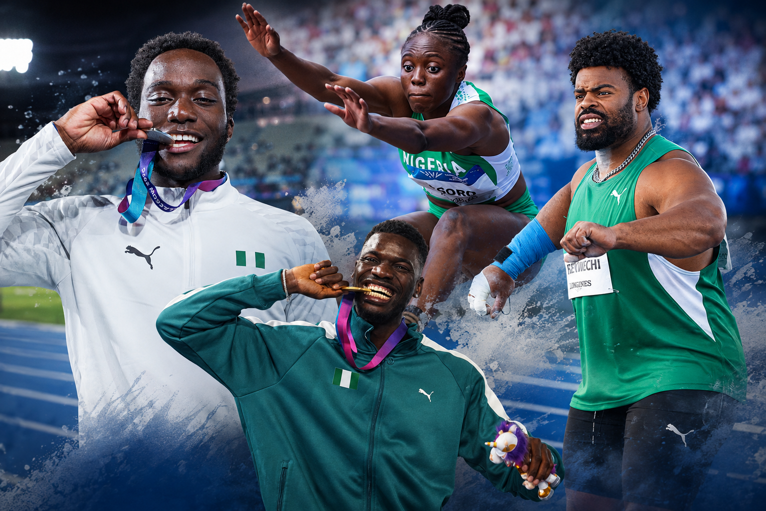 Commonwealth Games: Five Team Nigeria stars who turned disappointment into success in Glasgow