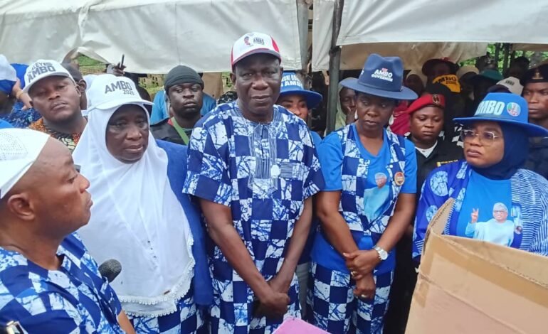 Osun 2026: Oyebamiji’s Wife Commissions Solar Streetlight Project In Ede