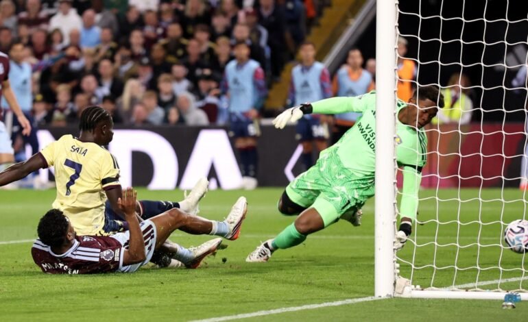 EPL table: Saka nets winner as Arsenal go joint-top with Man City