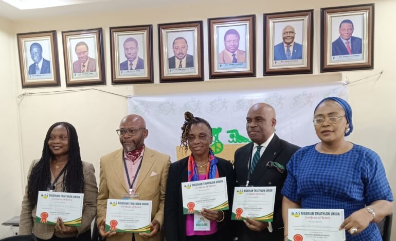 Nigeria Triathlon Union elects Ize Matebese as president, unveils new executives