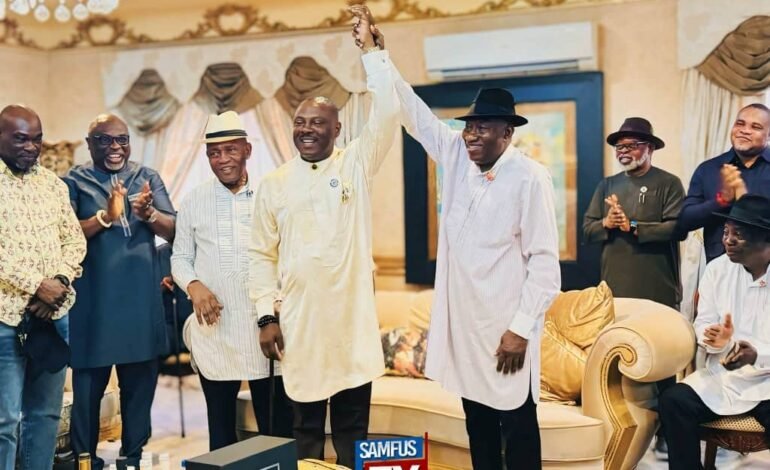 2027: Jonathan Commends Experience, Capacity Of Bayelsa East APC Candidates