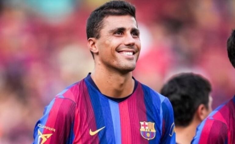Barcelona's Rodri names strongest team in Europe